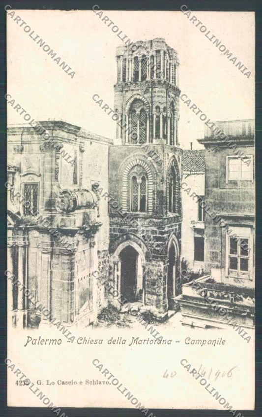 Palermo Città Chiesa Martorana cartolina ZT7679 – fronte