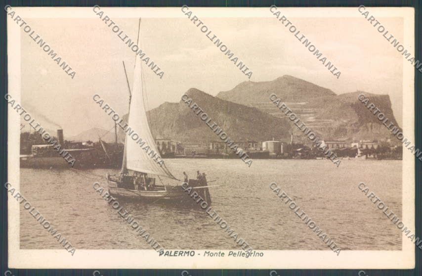 Palermo Città Monte Pellegrino cartolina ZT7686 – fronte