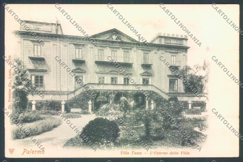 Palermo Città Villa Tasca cartolina ZT7688 – fronte
