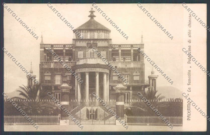 Palermo Città La Favorita cartolina ZT7698 – fronte