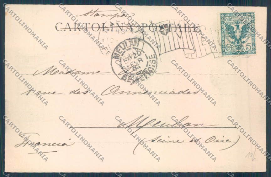 Palermo Città Politeama cartolina ZT7706 – retro