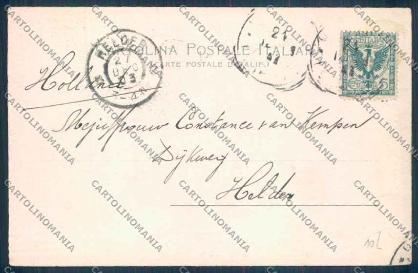 Palermo Città Garibaldi PIEGHINA cartolina ZT7712 – retro