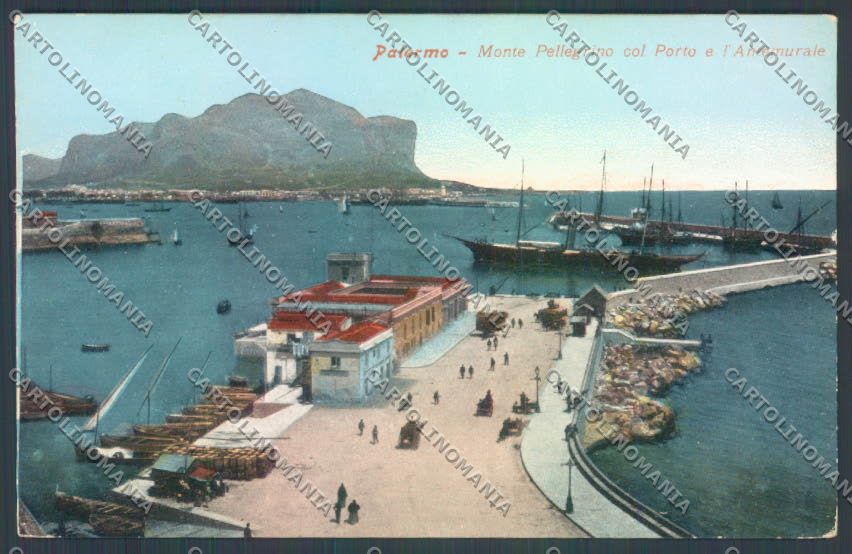 Palermo Città Monte Pellegrino cartolina ZT7722 – fronte