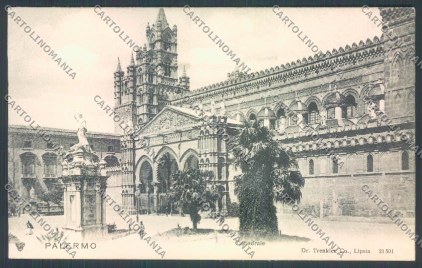 Palermo Città Cattedrale cartolina ZT7723 – fronte