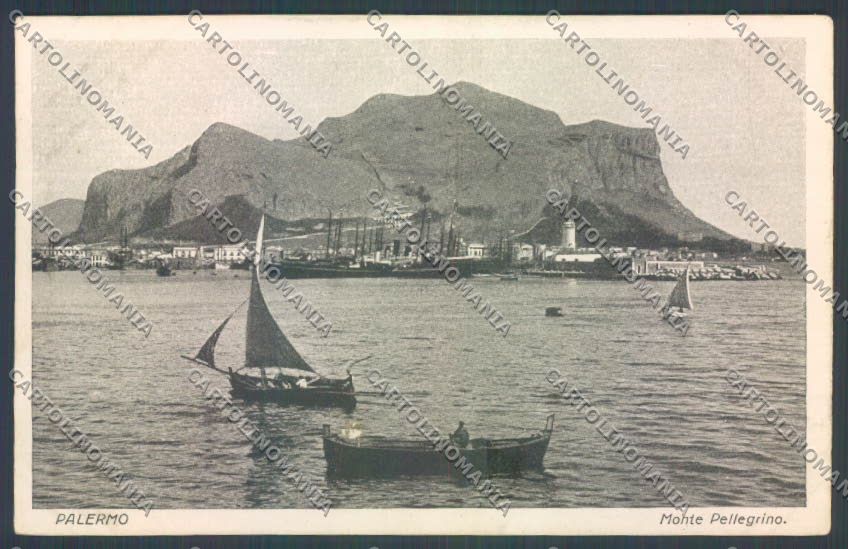 Palermo Città Monte Pellegrino cartolina ZT7733 – fronte
