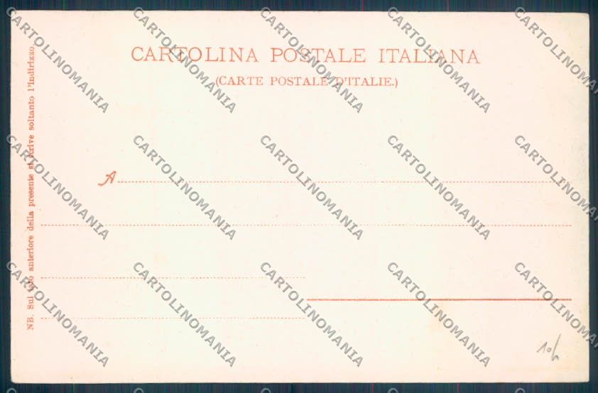 Palermo Città Villa Giulia cartolina ZT7734 – retro