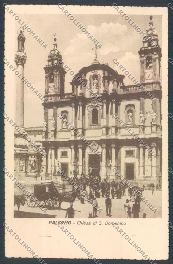 Palermo Città San Domenico cartolina ZT7738 – fronte