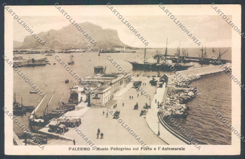 Palermo Città Monte Pellegrino cartolina ZT7739 – fronte