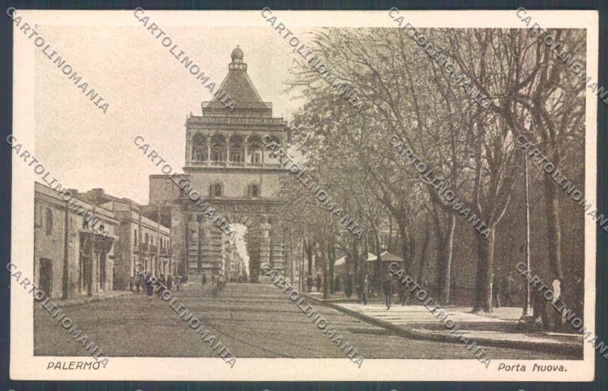 Palermo Città Porta Nuova cartolina ZT7743 – fronte