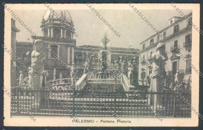 Palermo Città Piazza Pretoria cartolina ZT7751 – fronte