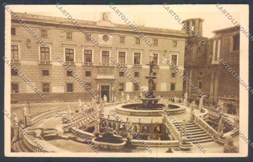 Palermo Città Piazza Pretoria cartolina ZT7754 – fronte
