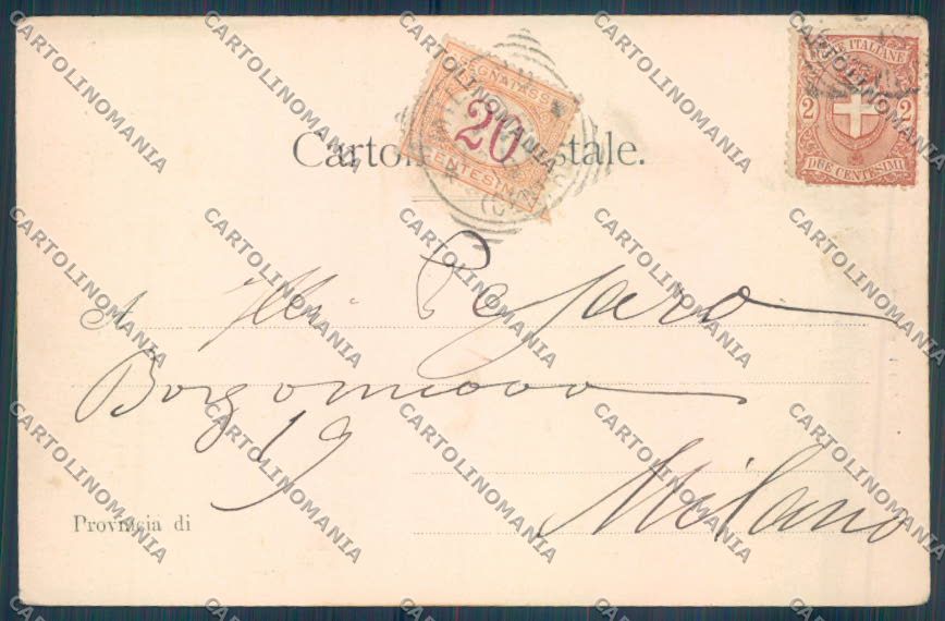 Palermo Città Piazza Pretoria cartolina ZT7757 – retro