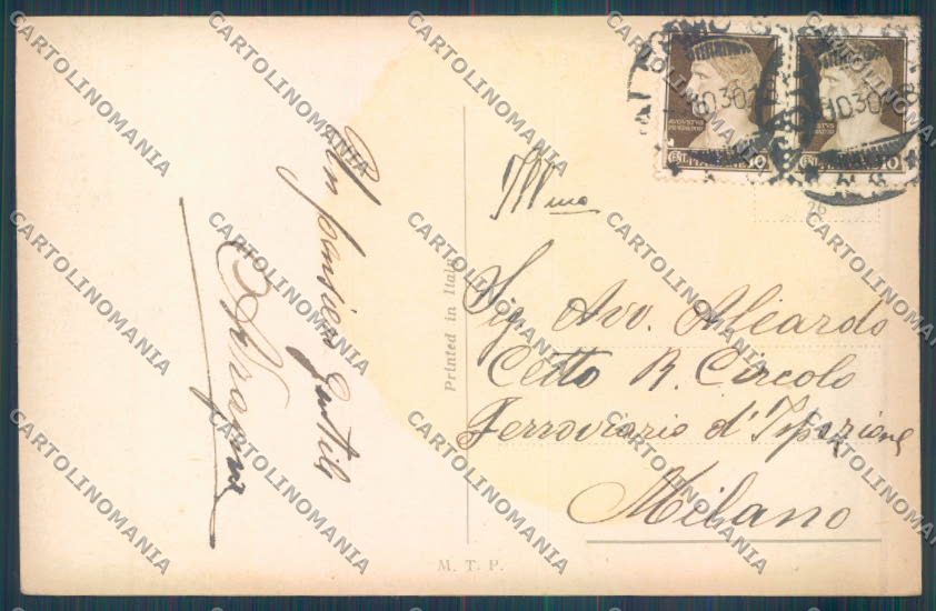 Palermo Città Porta Nuova cartolina ZT7783 – retro