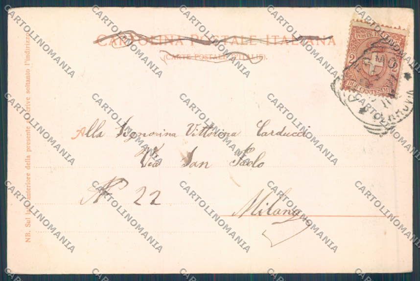 Palermo Città Politeama cartolina ZT7791 – retro