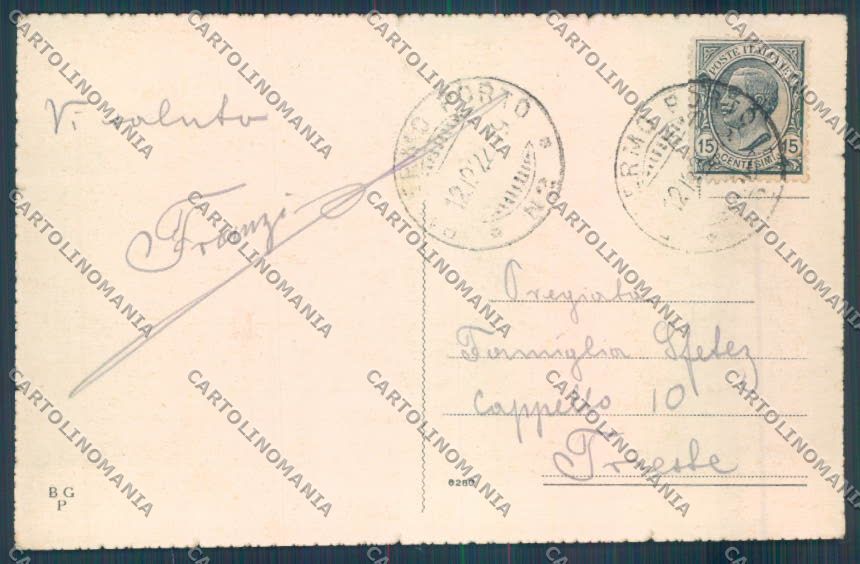 Palermo Città cartolina ZT7806 – retro
