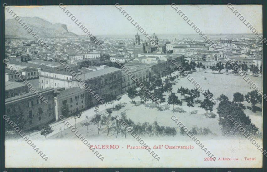 Palermo Città Alterocca cartolina ZT7811 – fronte