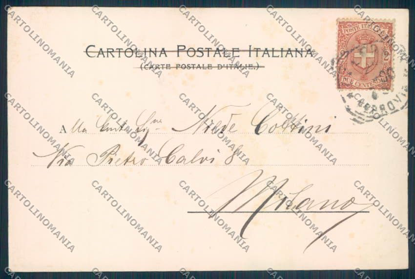 Palermo Città Cattedrale cartolina ZT7813 – retro