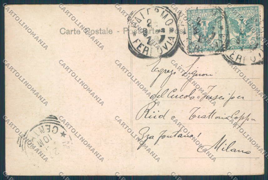 Palermo Città Alterocca cartolina ZT7817 – retro