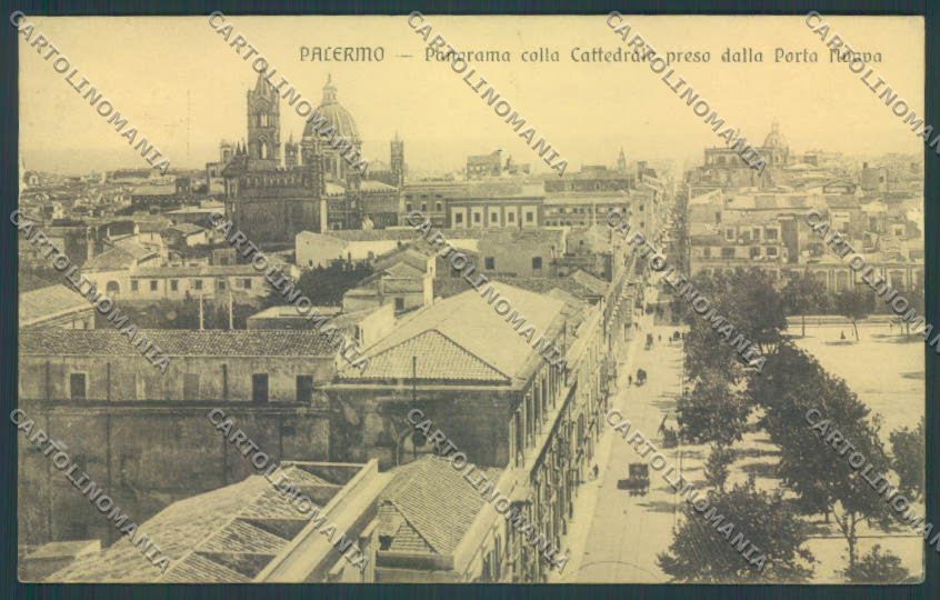 Palermo Città Cattedrale cartolina ZT7819 – fronte
