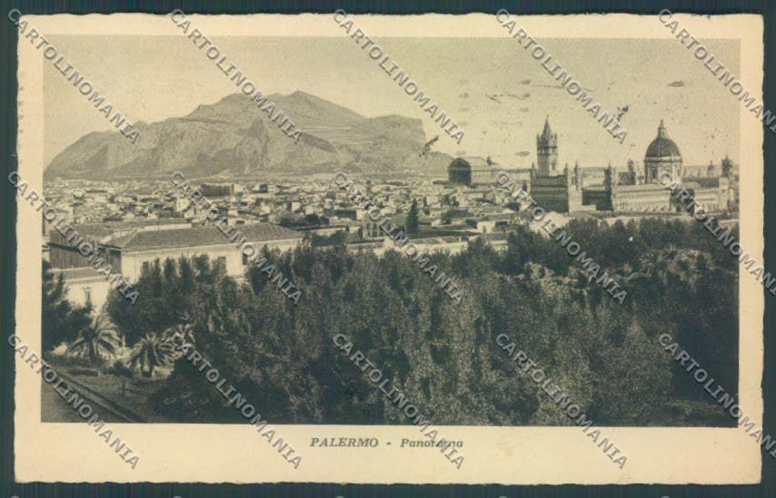 Palermo Città Monte Pellegrino cartolina ZT7821 – fronte