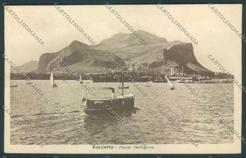 Palermo Città Monte Pellegrino cartolina ZT7830 – fronte