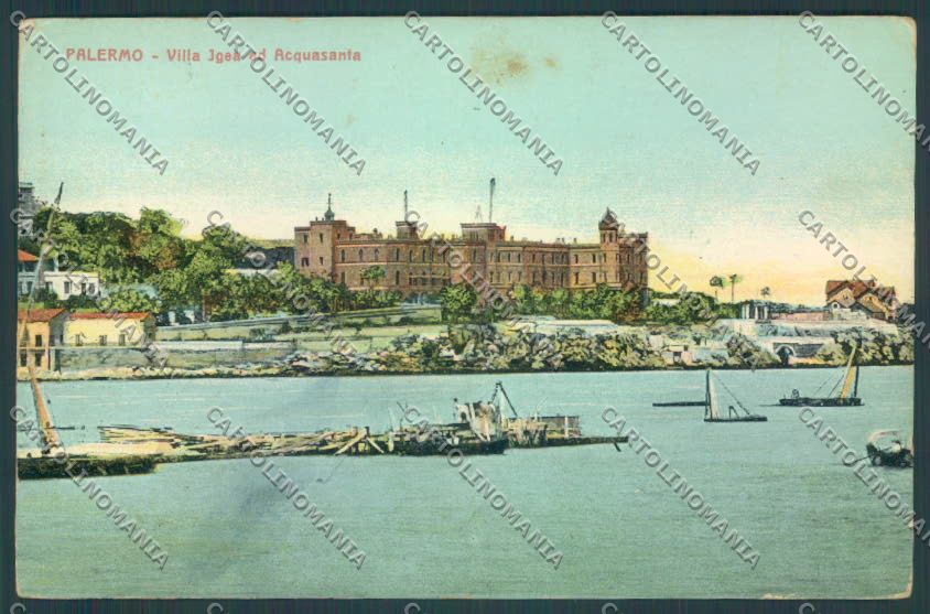 Palermo Città Acqua Santa cartolina ZT7833 – fronte