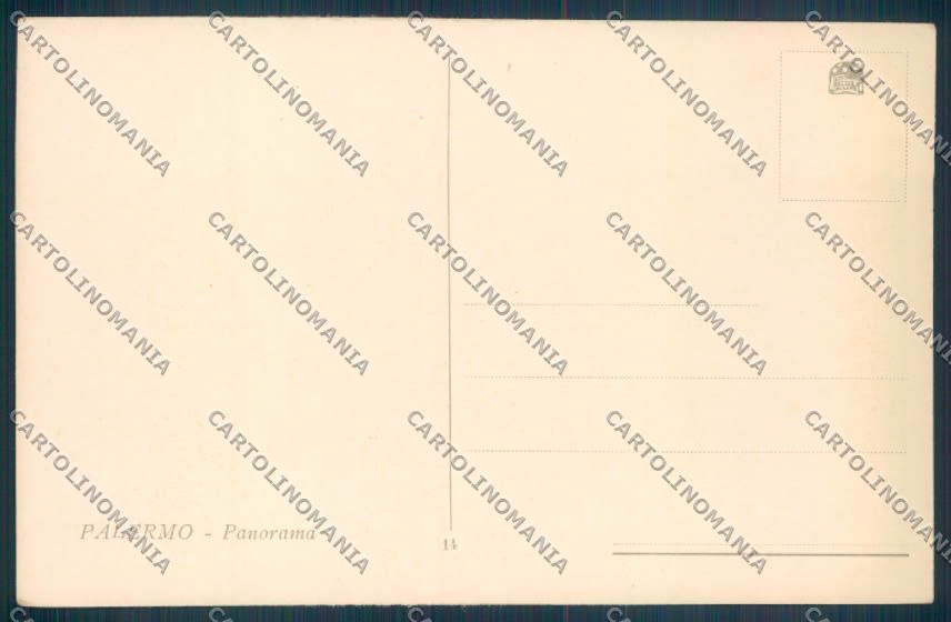 Palermo Città Cattedrale cartolina ZT7838 – retro