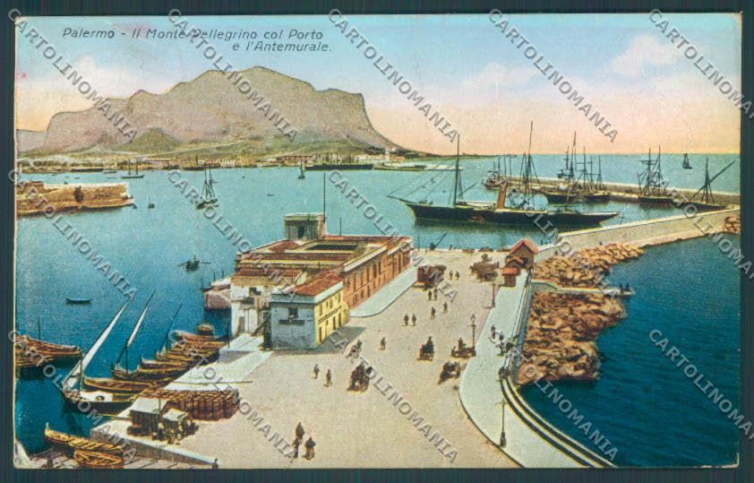 Palermo Città Monte Pellegrino cartolina ZT7844 – fronte