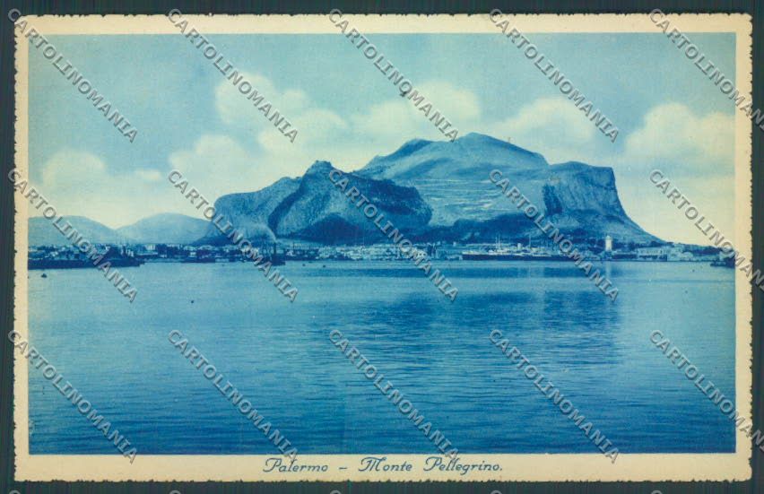 Palermo Città Monte Pellegrino cartolina ZT7846 – fronte