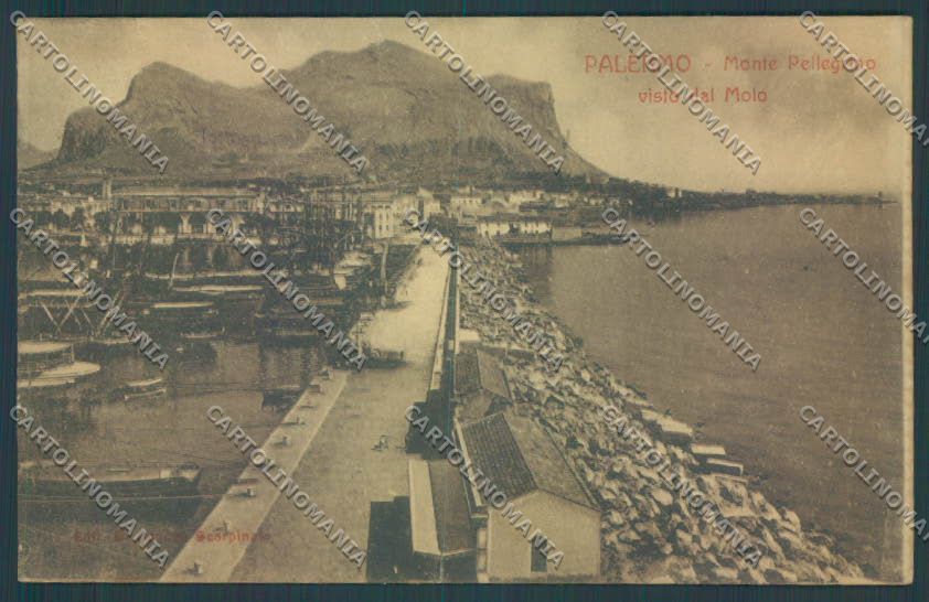 Palermo Città Monte Pellegrino cartolina ZT7850 – fronte