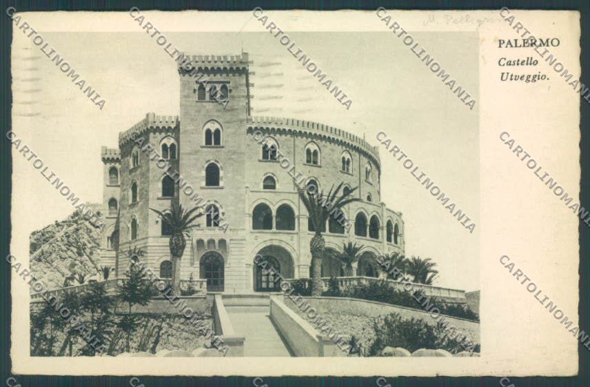 Palermo Città Castello Utveggio cartolina ZT7851 – fronte