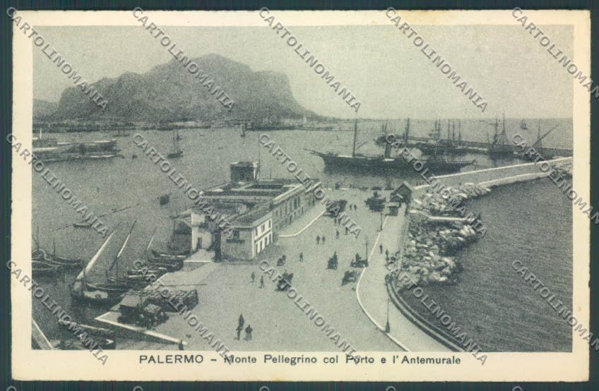 Palermo Città Monte Pellegrino cartolina ZT7852 – fronte