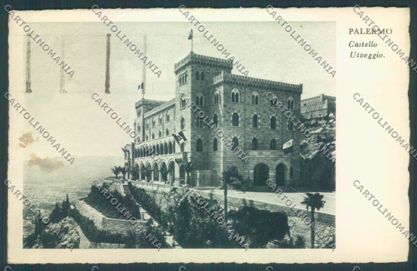 Palermo Città Castello Utveggio cartolina ZT7853 – fronte