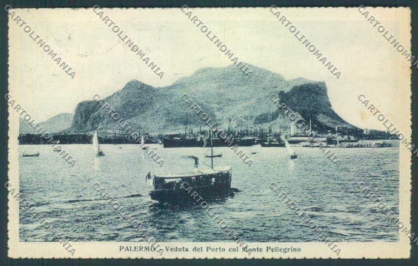 Palermo Città Monte Pellegrino cartolina ZT7866 – fronte