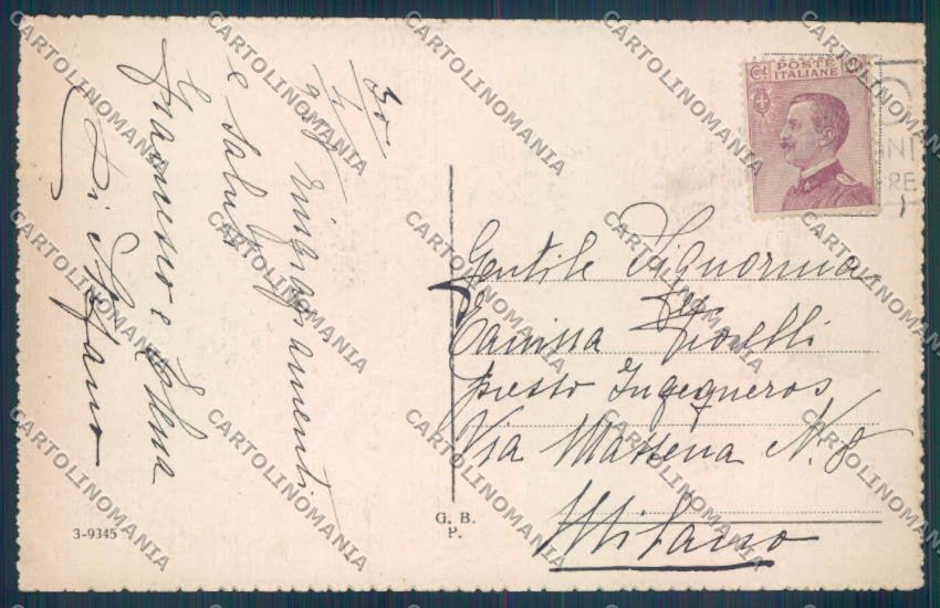Palermo Città Monte Pellegrino cartolina ZT7866 – retro