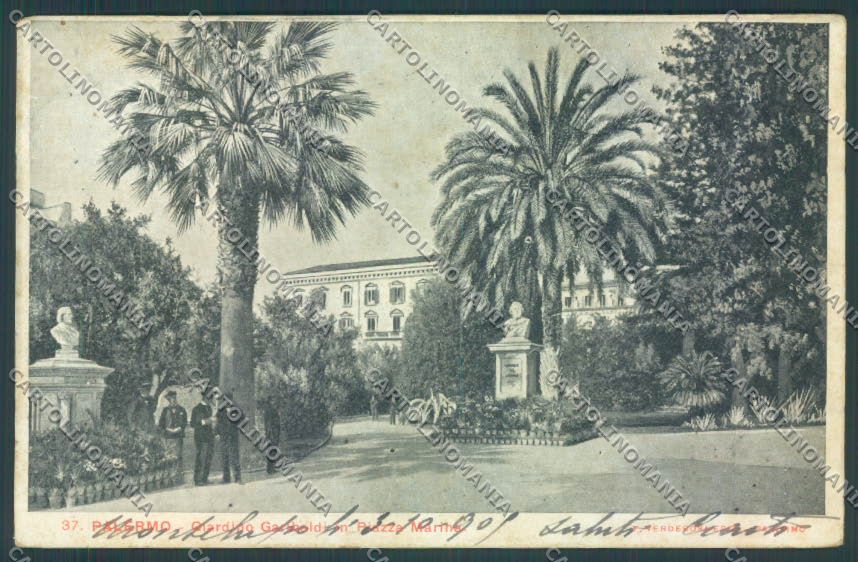 Palermo Città Garibaldi cartolina ZT7867 – fronte