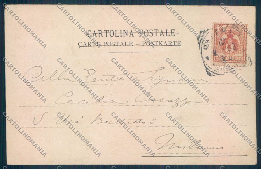 Palermo Città Cattedrale cartolina ZT7878 – retro