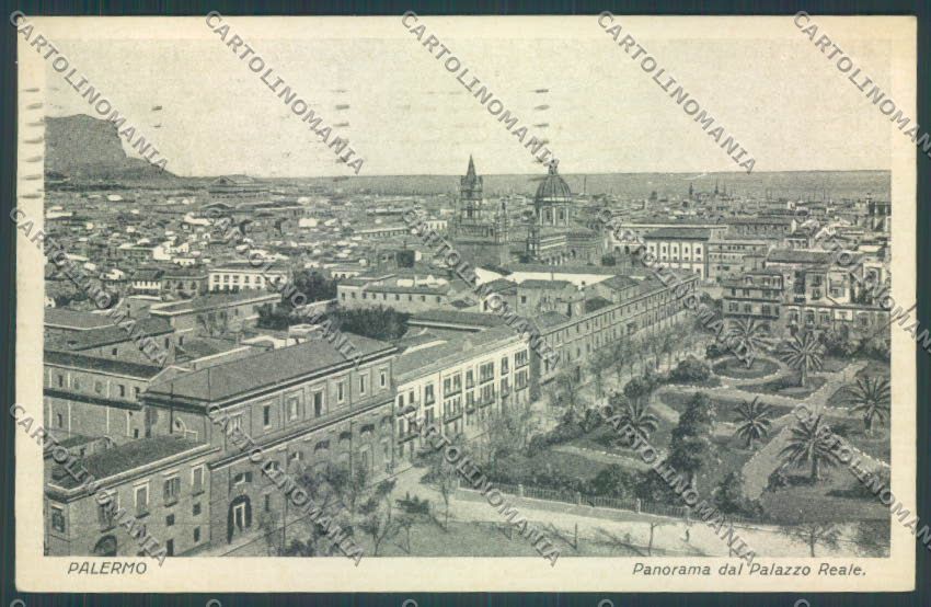 Palermo Città Palazzo Reale cartolina ZT7881 – fronte