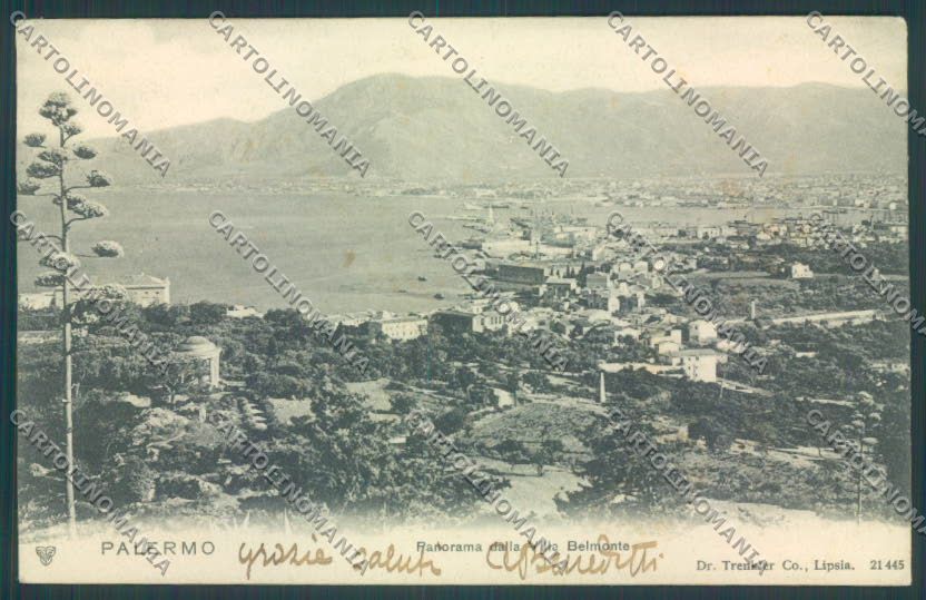Palermo Città cartolina ZT7882 – fronte