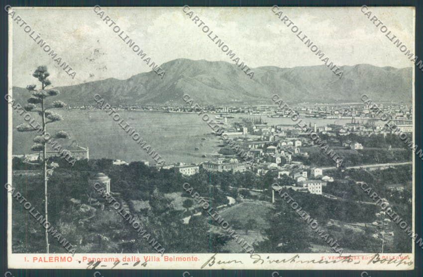 Palermo Città cartolina ZT7885 – fronte