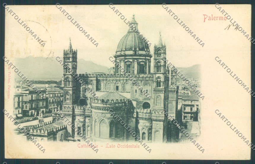 Palermo Città Cattedrale cartolina ZT7890 – fronte