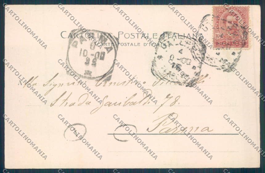 Palermo Città Cattedrale cartolina ZT7891 – retro