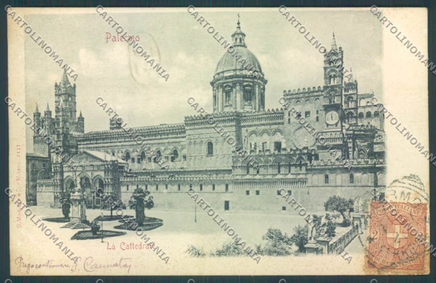 Palermo Città Cattedrale cartolina ZT7892 – fronte
