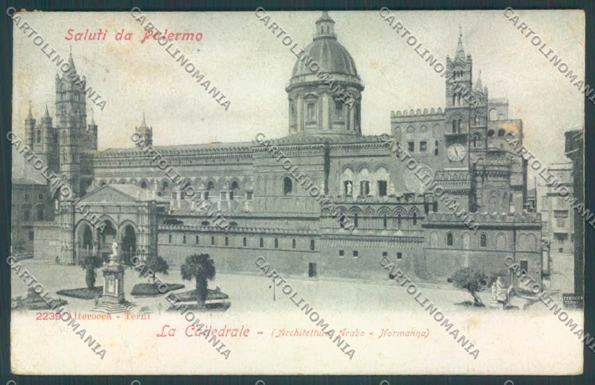 Palermo Città Cattedrale Alterocca cartolina ZT7893 – fronte