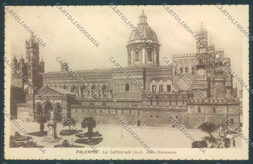 Palermo Città Cattedrale cartolina ZT7897 – fronte