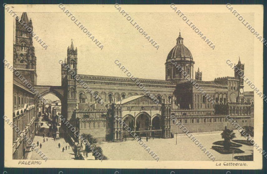 Palermo Città Cattedrale cartolina ZT7898 – fronte