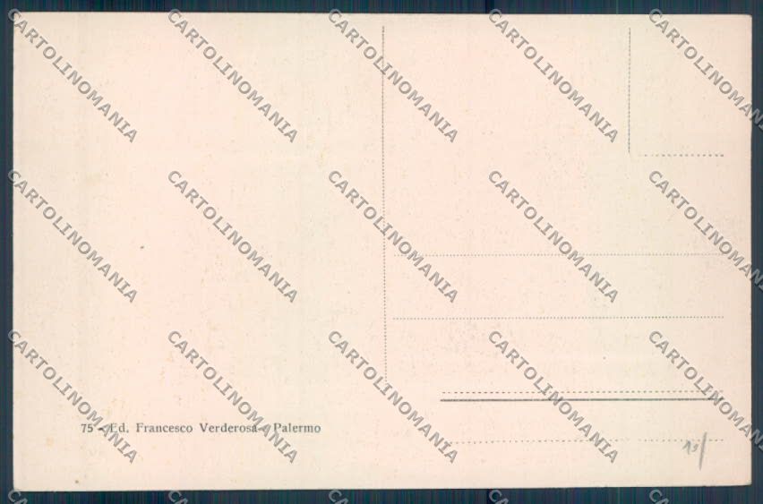 Palermo Città Politeama cartolina ZT7904 – retro