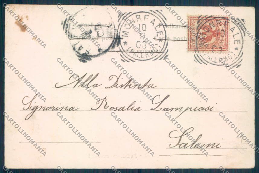 Palermo Città Politeama Alterocca ABRASA cartolina ZT7905 – retro