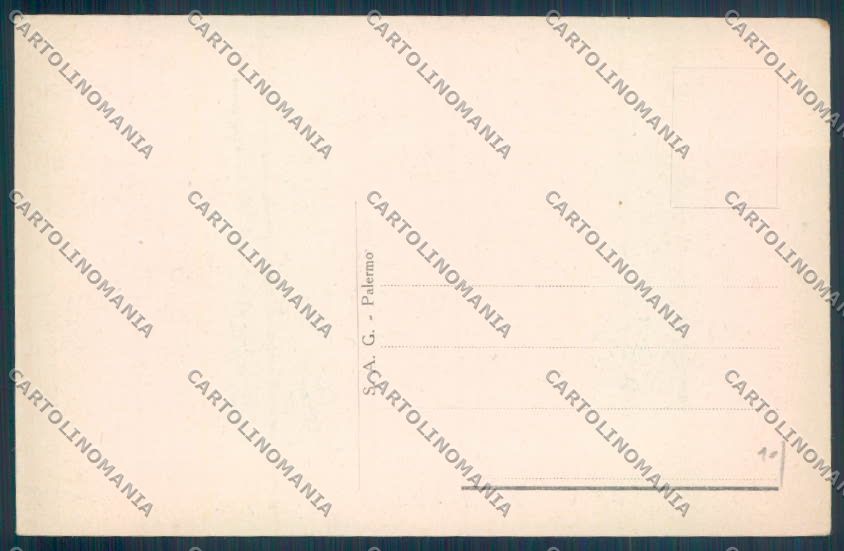 Palermo Città Palazzo Zisa cartolina ZT7907 – retro