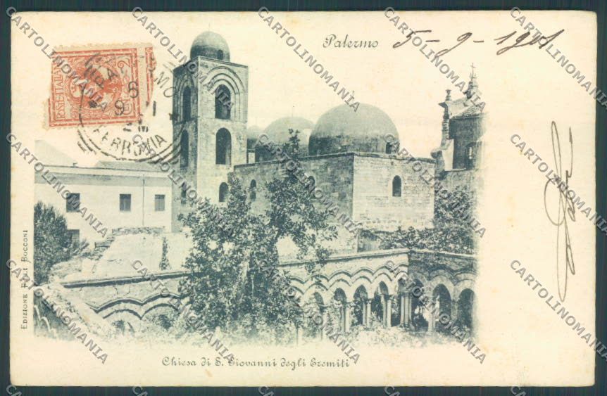 Palermo Città San Giovanni Eremiti cartolina ZT7915 – fronte